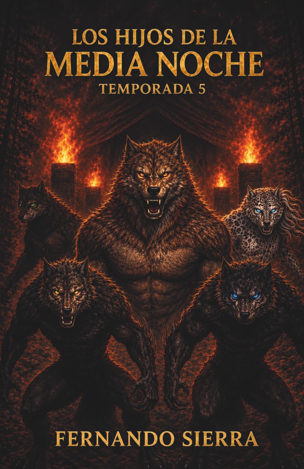 Los Hijos de la Medianoche: Temporada 5: Una historia de hombres lobo juvenil de crecimiento personal para adolescentes y adultos jóvenes.