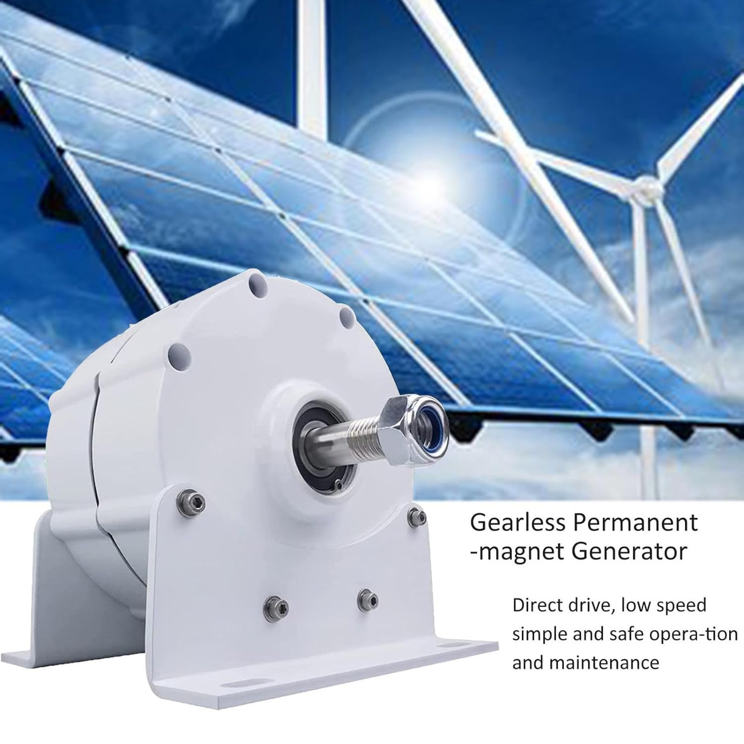 Générateur À Aimant Permanent 10000W 12V 24V 48V 120V 220V Générateur Moteur Électrique À Aimant Permanent Terres Rares, Dynamo De Moteur Électrique À Faible Régime,10000W-220V