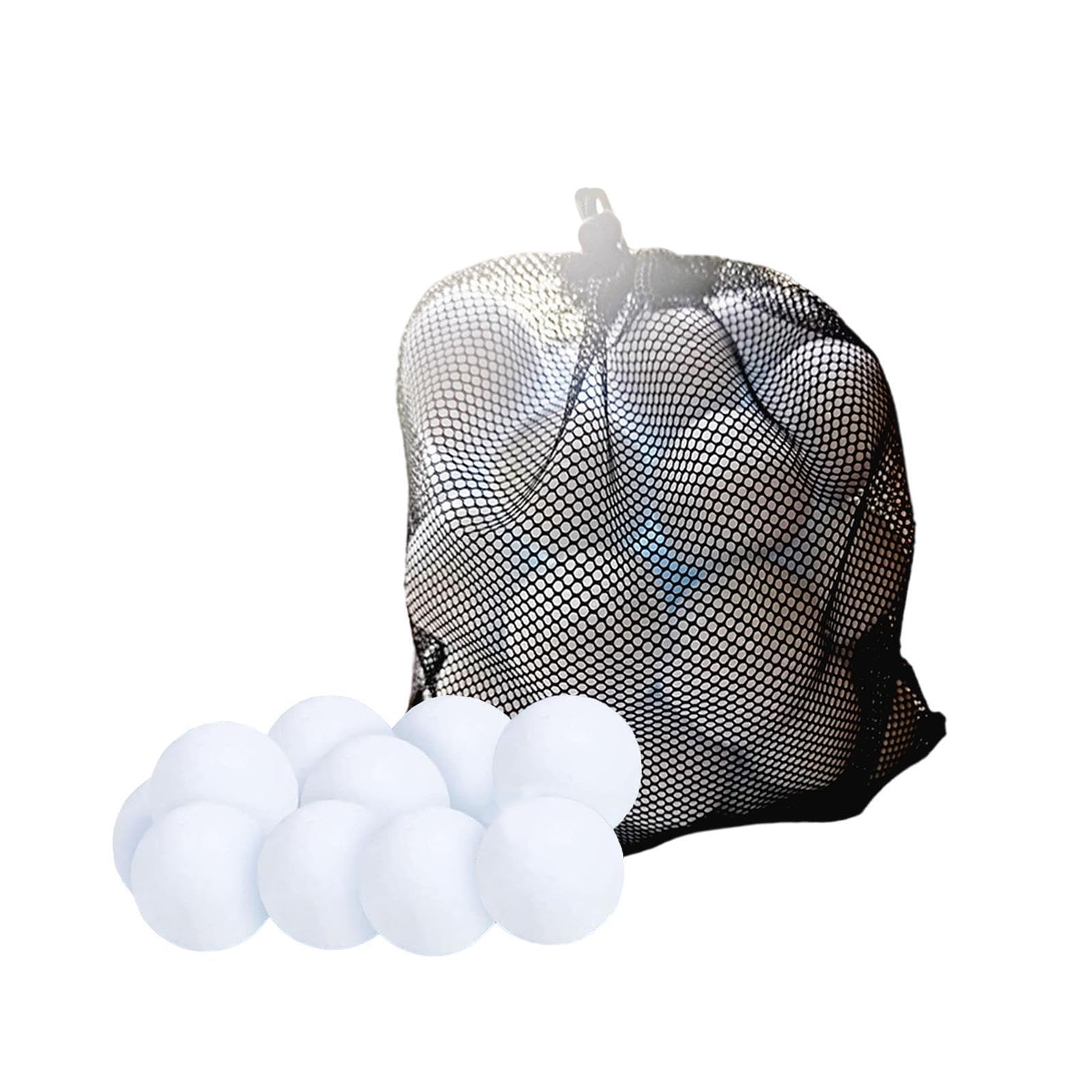 QIXCXAZ Fake Snowballs Snowball Fight Parent Child Interaction Toy Making Winter Celebrations More Enjoyable Artificial Snowballs Winter Snow