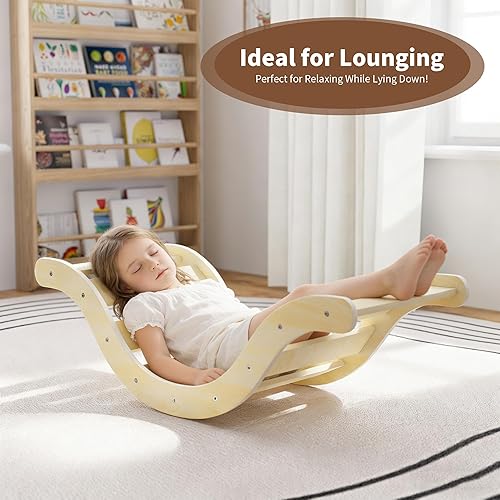 Miniatura 2 de Pikler - Juego de triángulos 7 en 1 para niños pequeños, juguetes de escalada plegables para bebés, juguetes de escalada Montessori de madera con