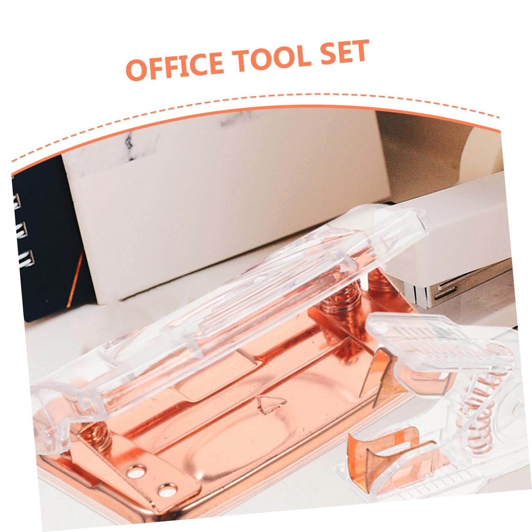 NUOBESTY 4sets Per Puncher e Levapunti Accessori Per Perforatore Heavy Duty e Estrattore Graffette Per Organizzazione Documenti