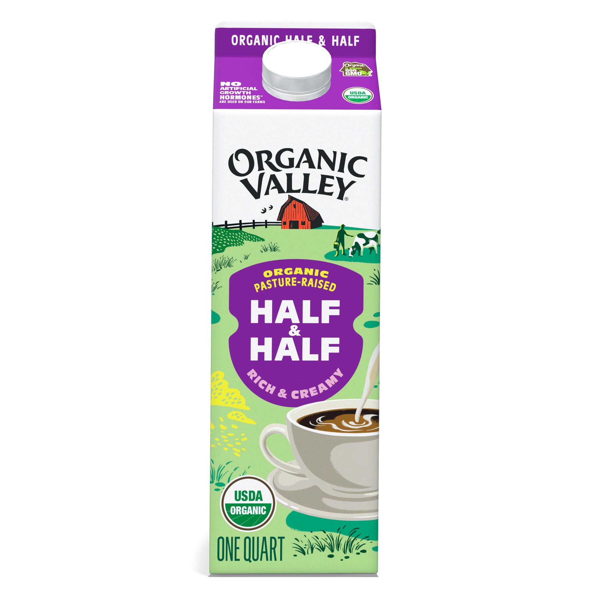 ORGANIC VALLEY Organic Half Half 32oz