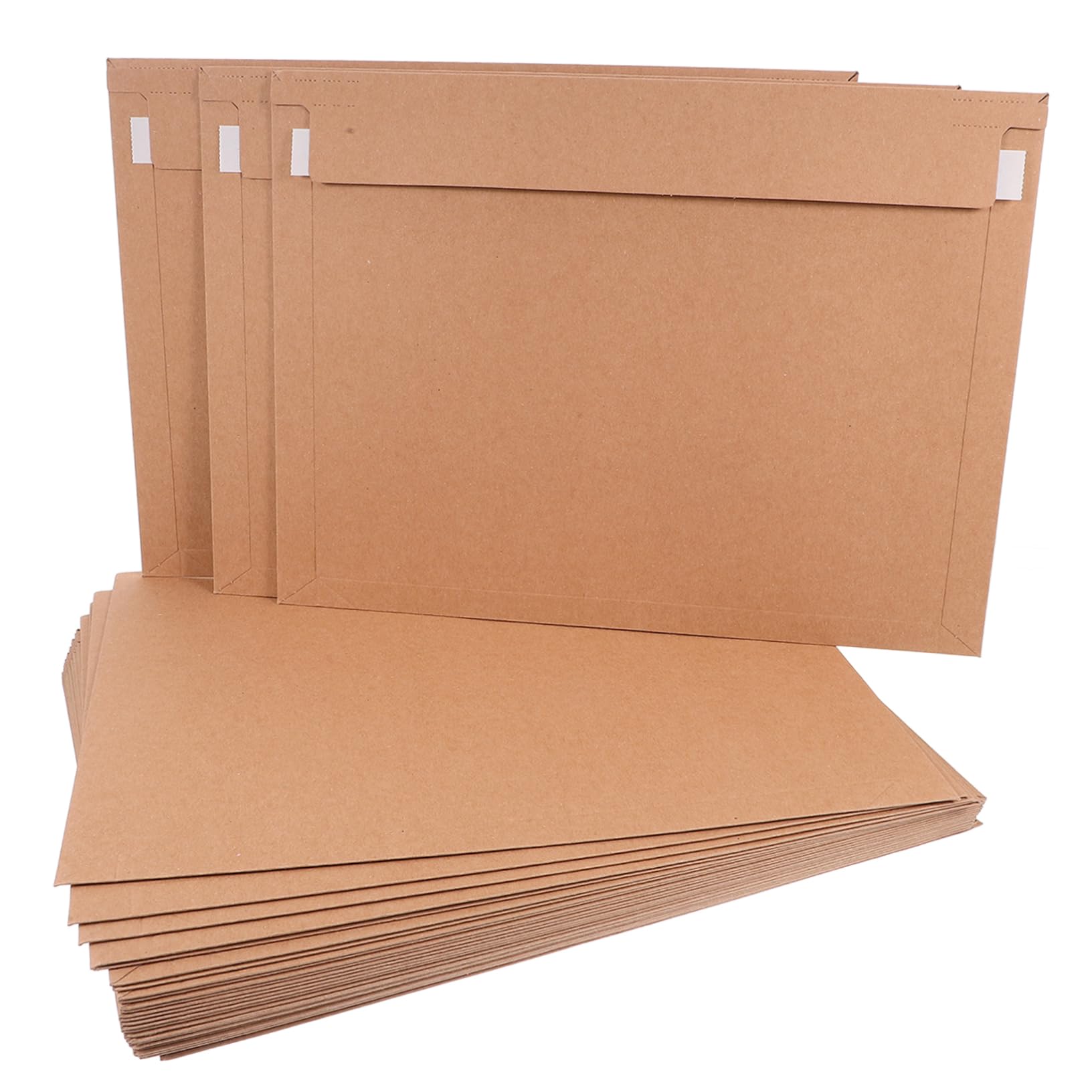 DOITOOL 30 Piezas Bolsa Para Documentos De Cartón Sobres Autosellables Para Correo y Documentos De Oficina Paquete De Sobres Planos Para Envíos De Fotografía