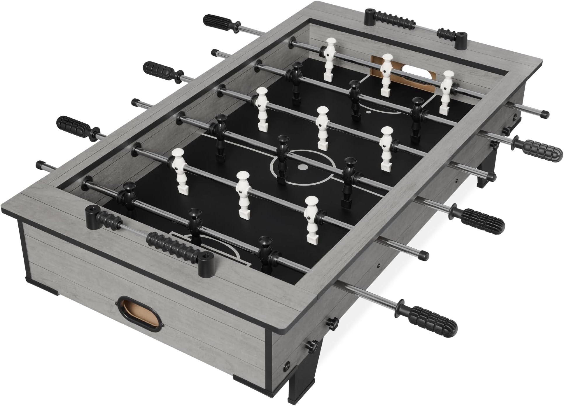 40in Tabletop Foosball Table, Compact Mini Arcade Table Hand Soccer for Kids and Adults, Home, Game Room w/ 2 Balls