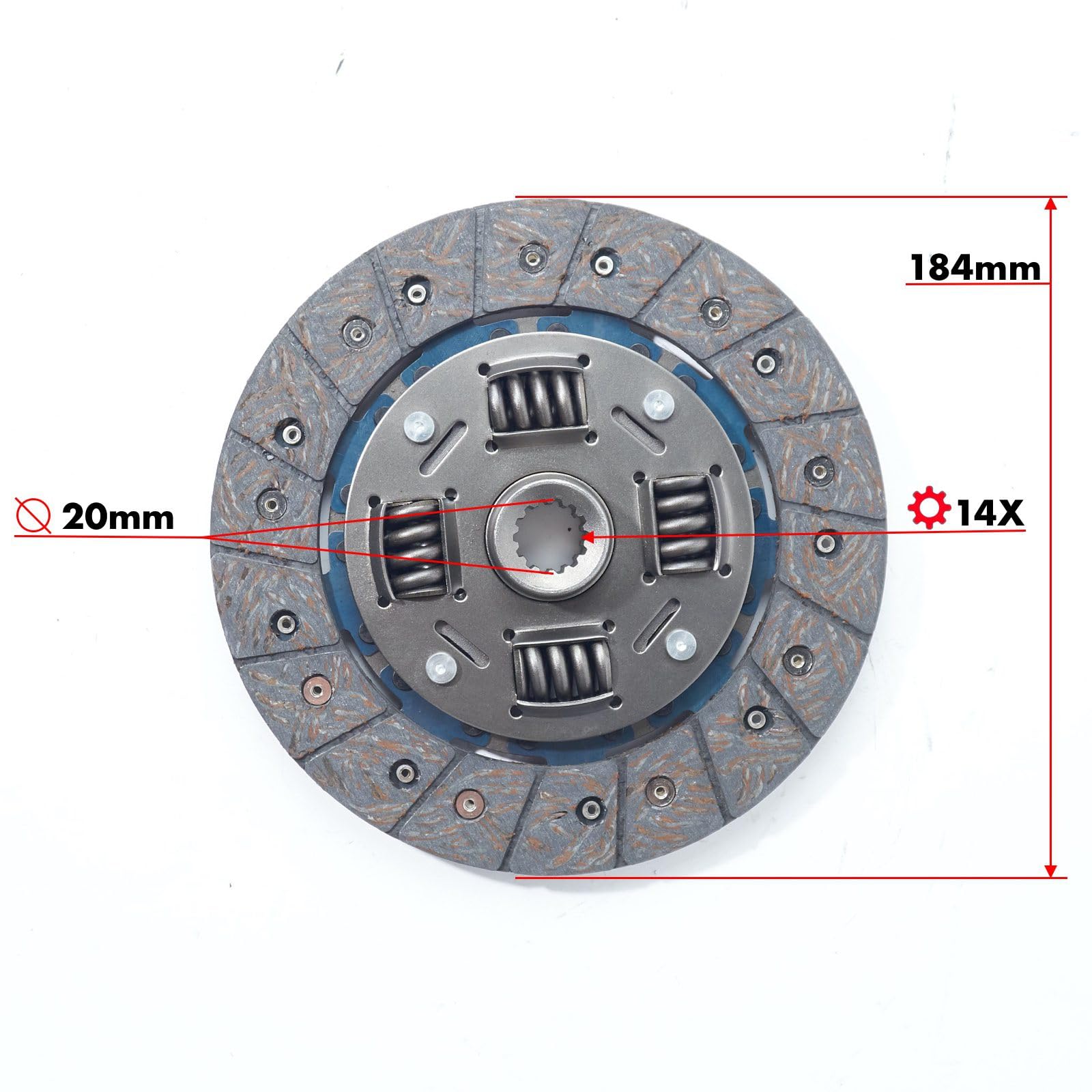Disque d'embrayage Compatible avec Kubota Aste | B1200 - B7001 | Zen-Noh ZB