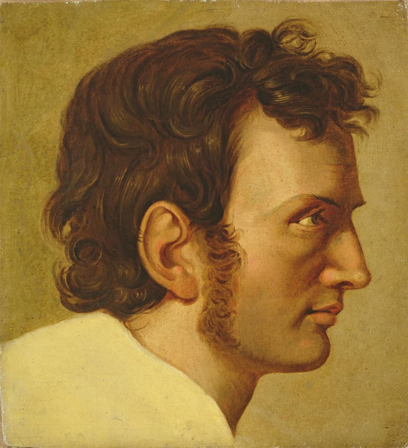 Cuadro para la decoración de la sala de estar: el autorretrato de Philipp Otto Runge de 60x90cm 5