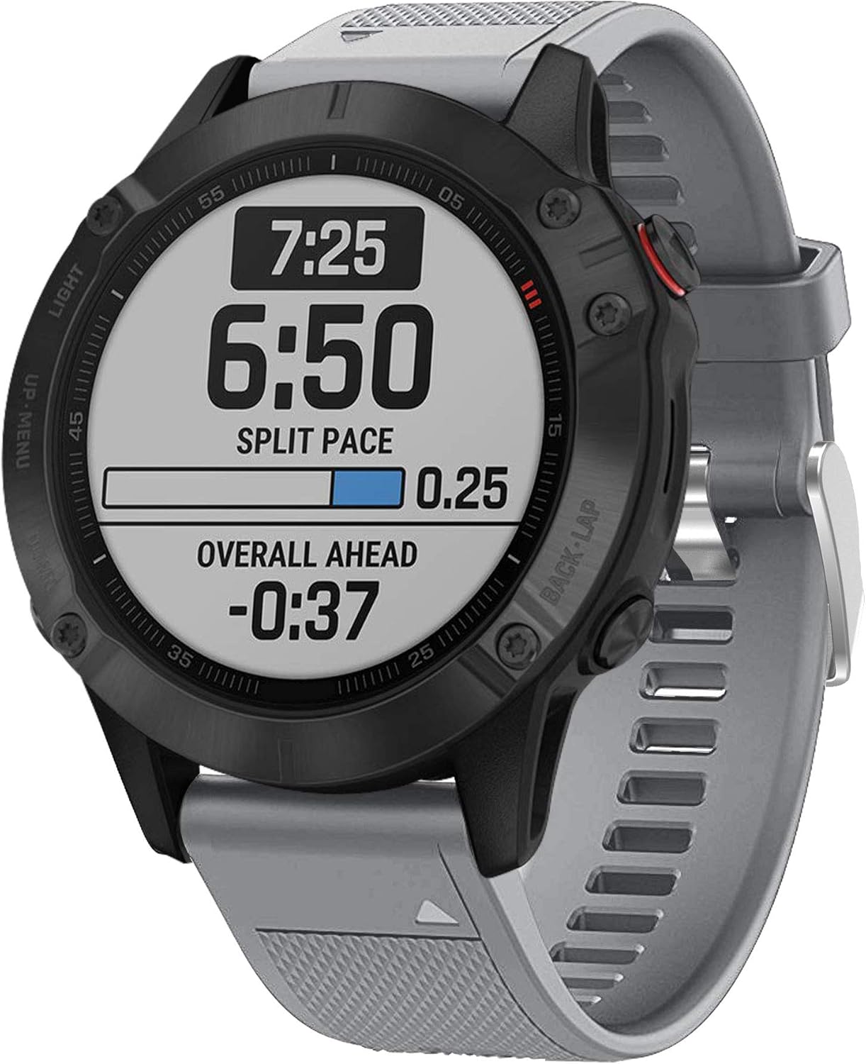 Senter Quick Release Soft Rubber Replacement Band for Garmin Fenix 7/Fenix 7 Solar/Fenix 6 GPS Smart Watch