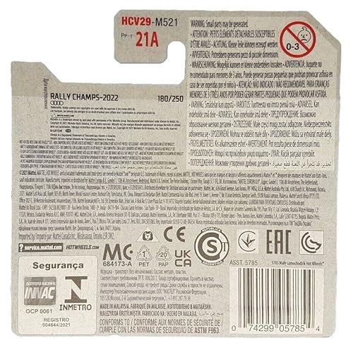 Hot Wheels - '84 Audi Sport Quattro - Rally Champs...