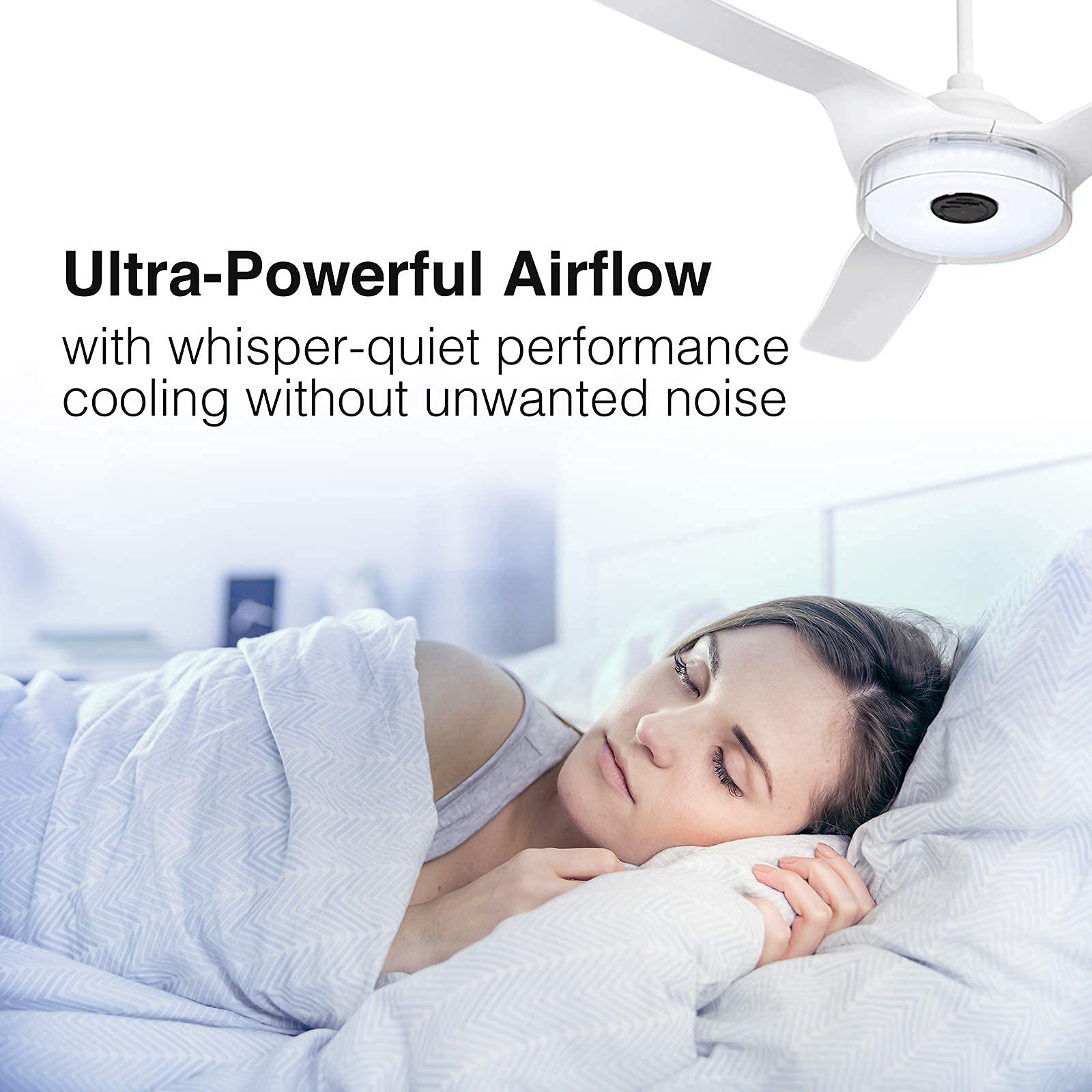 Buy Trifecte 60 Inch Indoor&Outdoor Ceiling Fan with Light and Remote