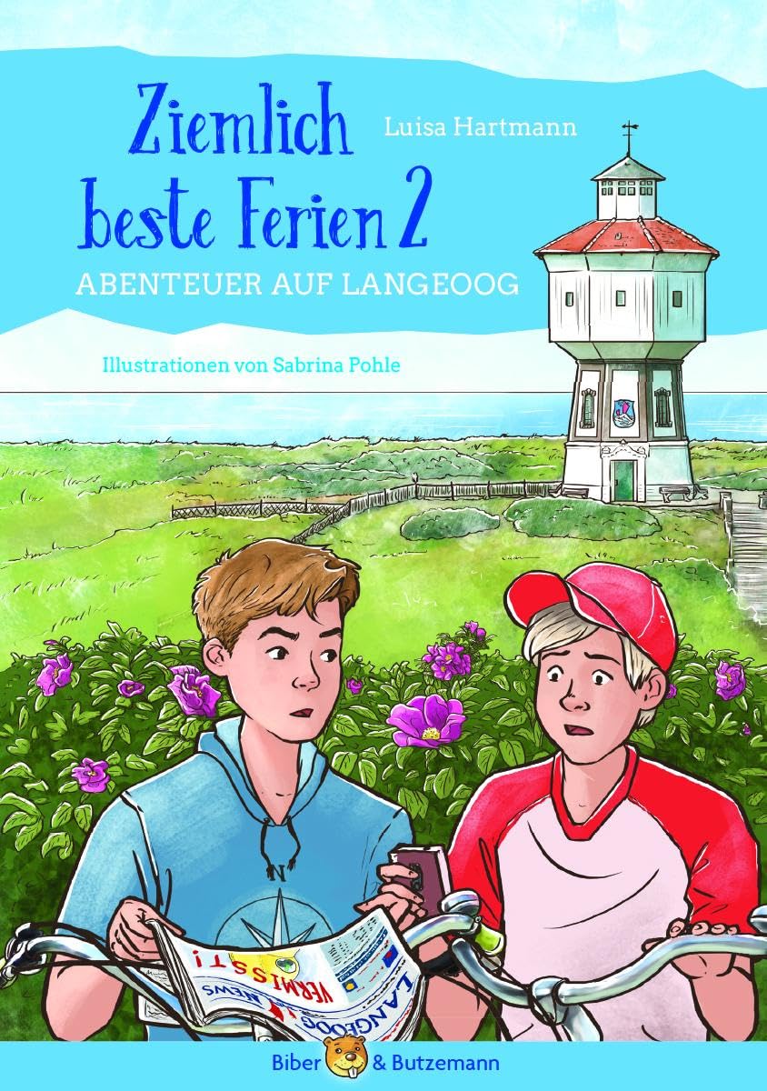 Ziemlich beste Ferien 2 - Abenteuer auf Langeoog: Kinderkrimi, Ferienabenteuer und Reiseführer Langeoog für Kinder