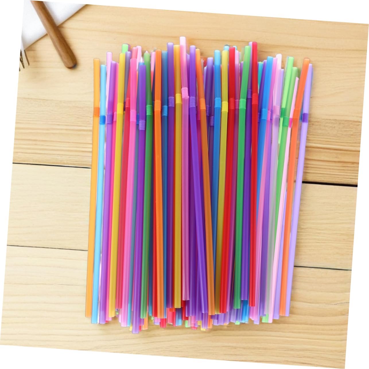 1000pcs Bendable Plastic Straws Disposable drinking straws for Parties Outdoor Gatherings and Travel for Events and Picnics for Cafes and Catering
