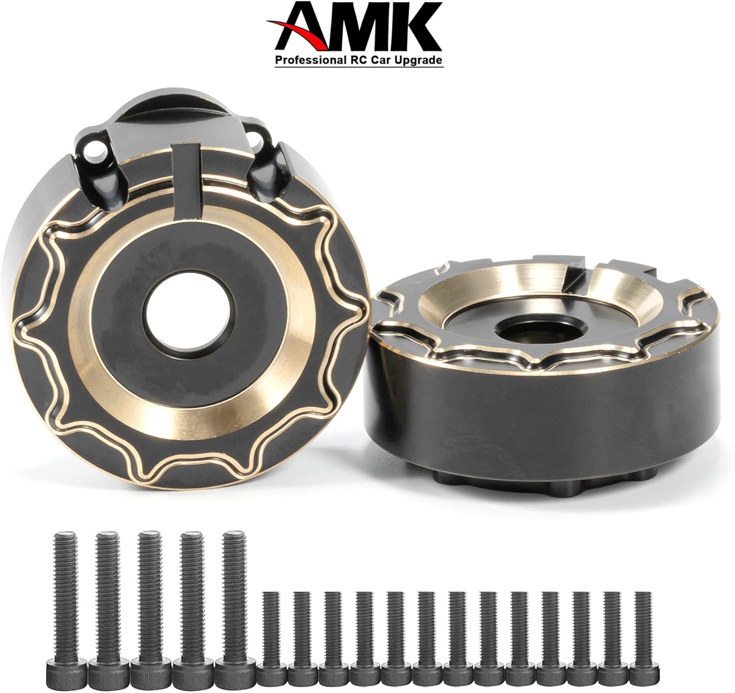 Brass Counter Weight Axle Housing TRX4 Portal Axle Housing for 1/10 RC Crawler TRX6 TRX4 Bronco Defender Upgrade (A)