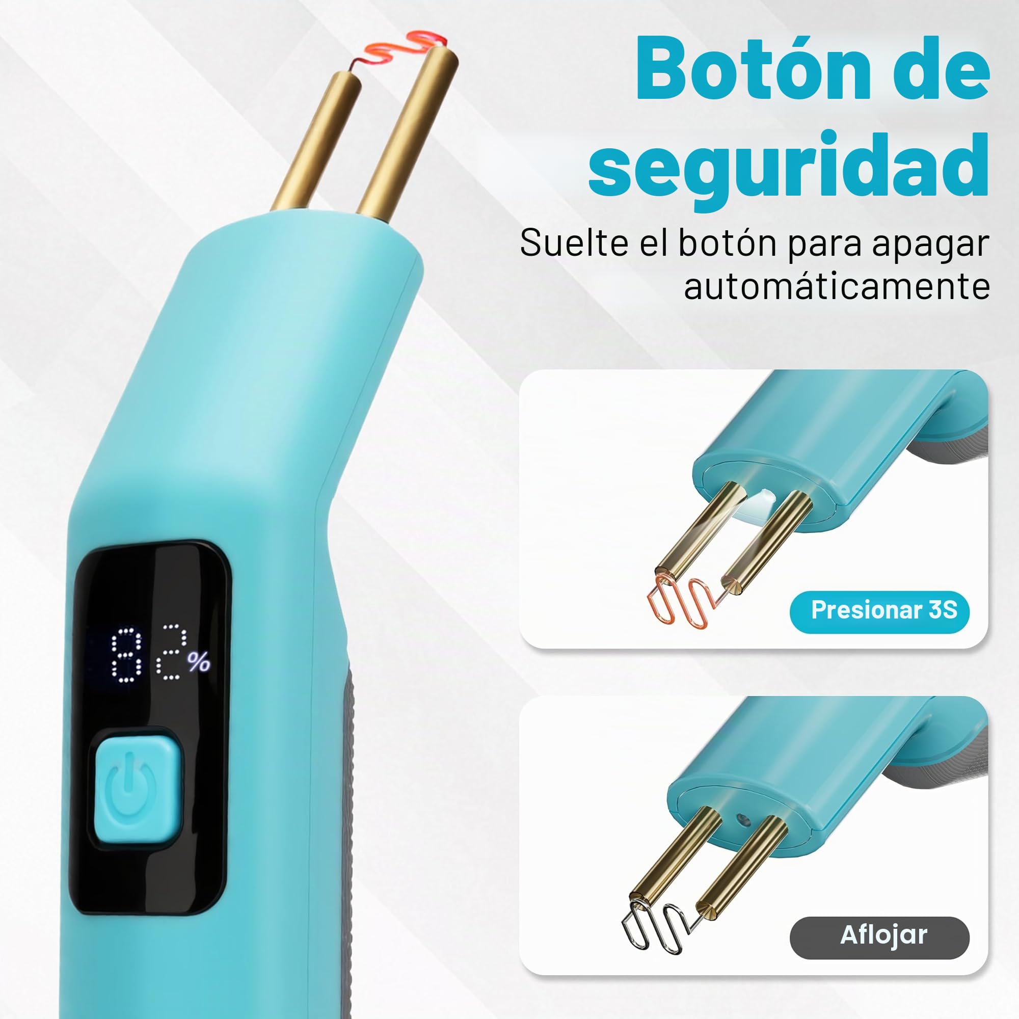 SHALL Soldador de plástico inalámbrico - Kit de grapadoras de 200 piezas - Grapadora caliente - Para reparación de plástico, parachoques y juguetes