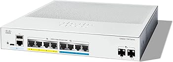 Amazon.com: Cisco Catalyst 1300-8MGP-2X Managed Switch, 4 Port GE