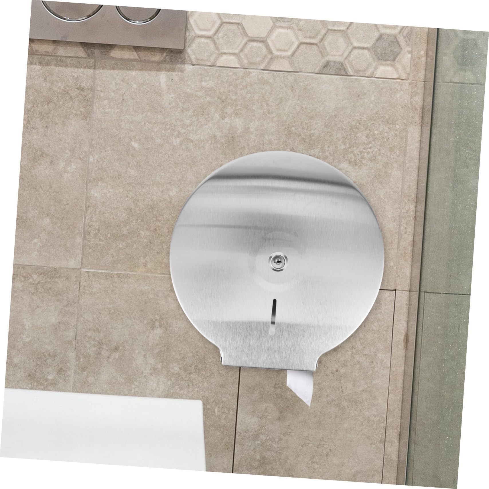 Artibetter Portarrollos Papel Higiénico Acero Inoxidable Resistente Montado Pared Moderno Diseño para Baño y Cocina Soporte Duradero Sin Deformación Fácil Instalación