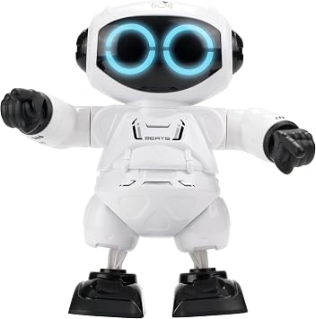 YCOO   Dancing Robot with Sound and Luminous Effects   Touches His Head and Begins to Dance   Robot Toy Child   18.5 cm   Ages 3 88587