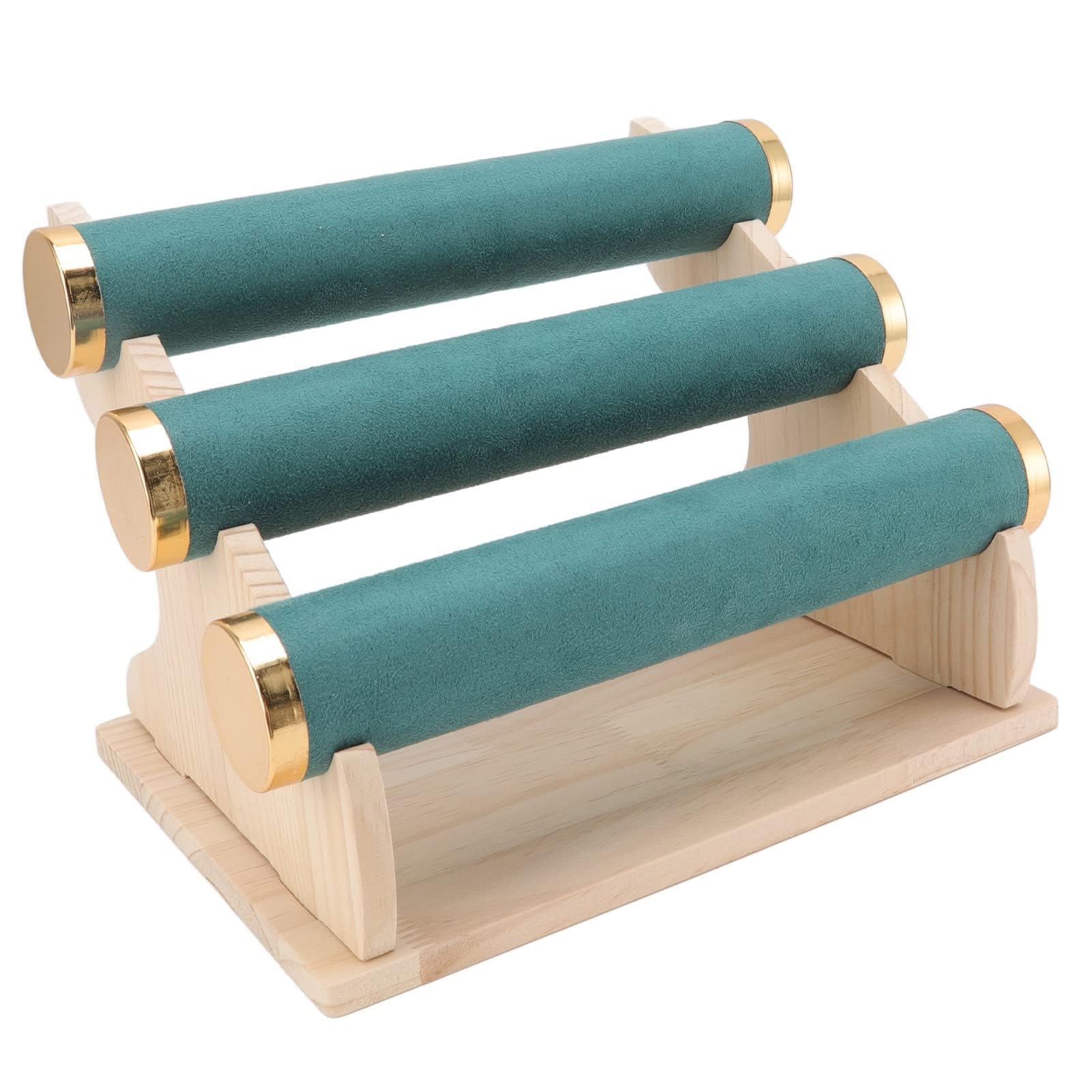Présentoir de bracelet Cyrank vert pour sublimer votre coiffeuse chaque matin