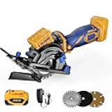Mini Circular Saw Compatible with DeWalt 20V Max Battery,3-1/2
