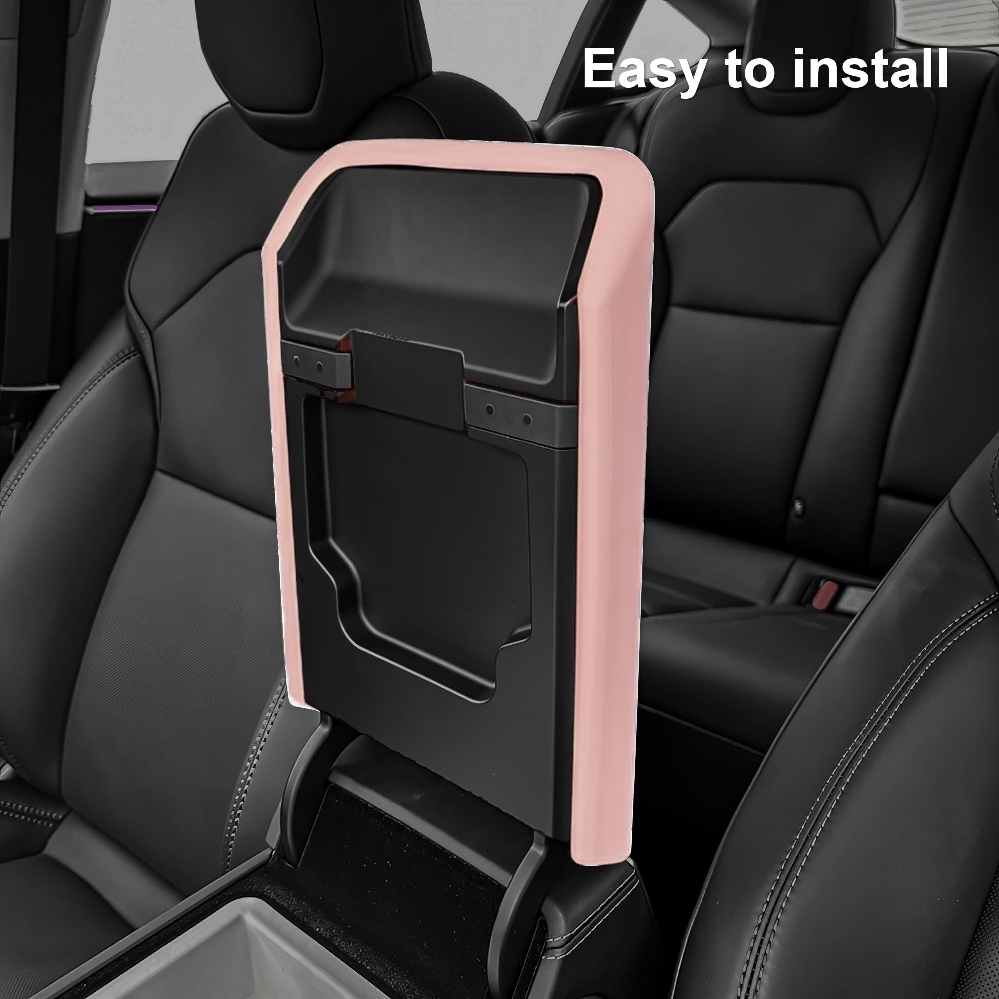 Farmogo For Tesla Model 3 Accessories 2024 2026 & Model Y Juniper 2025–2026 3-Piece White Silicone Console Mat Set, Screen & Mirror Frame Protectors ( Waterproof, Anti-Slip,Easy To Clean ) Perfect - View #7