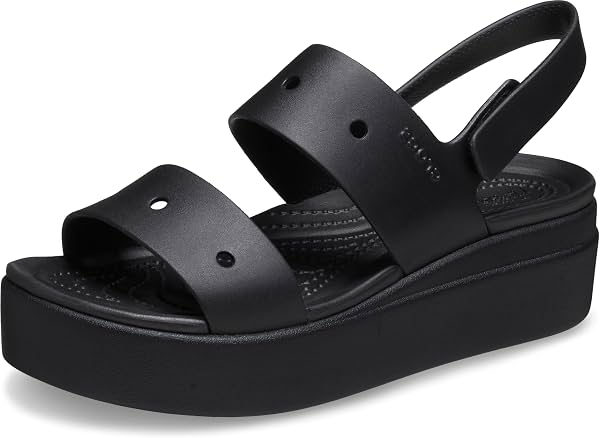 Crocs Cuñas Bajas Brooklyn 4U para Mujer