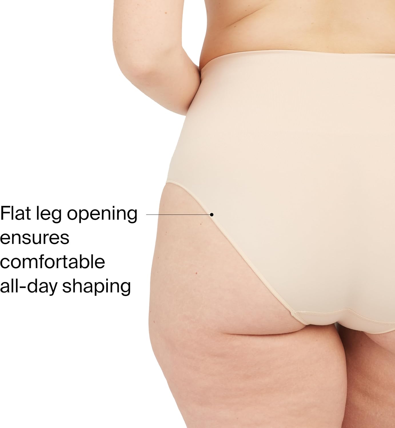 SPANX SPANXshape Everyday Shaping Brief - Core Control Shapewear Underwear - Invisible Under Clothes - Seamless Design - Image 4