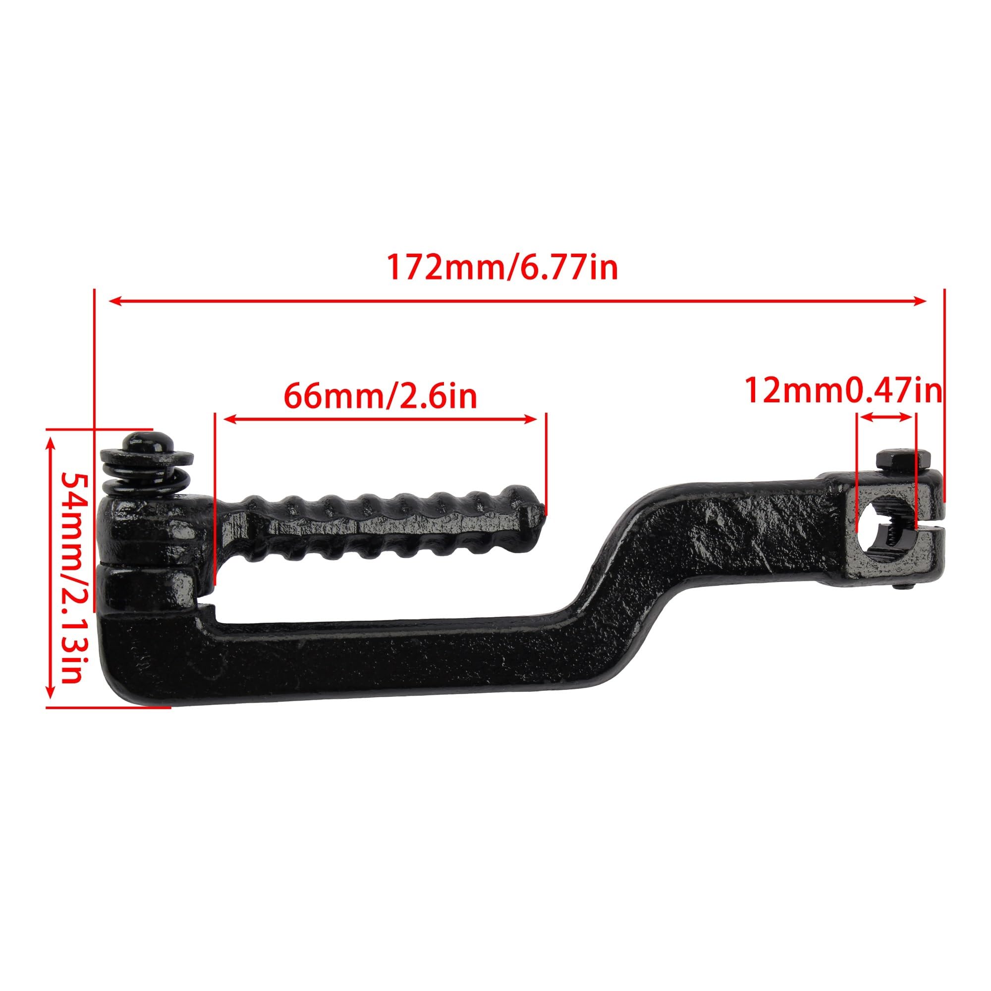 Adatto per GY6 50cc 60cc 80cc 150cc 139QMB Scooter Kick Starter Leva Motore Accessori Moto di Ricambio Pedivella Accensione Moto