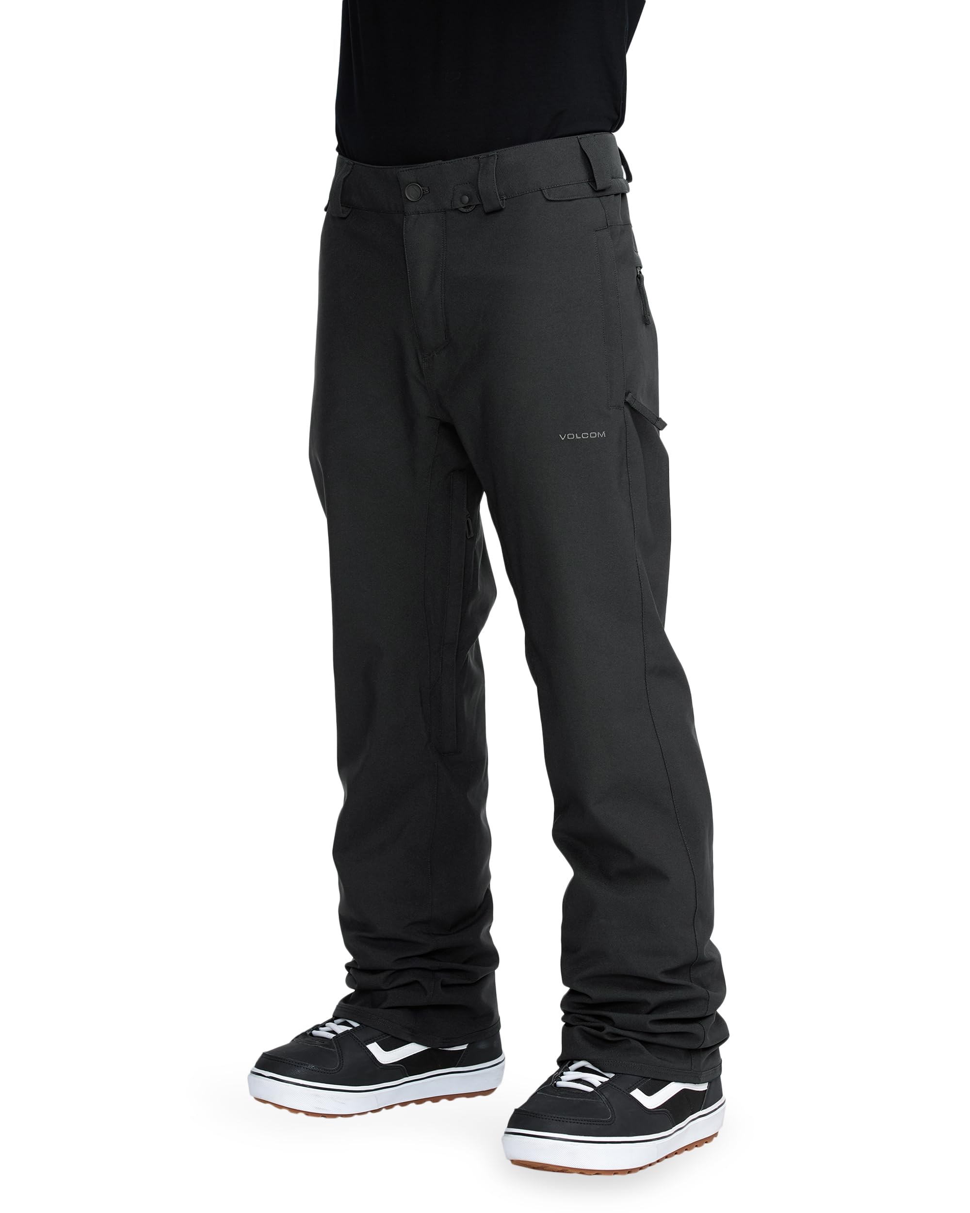 Volcom Herren Freakin Chino Snowboard Skihose - 15k wasserdichte Stretch-Shell, Zip Tech, belüftet