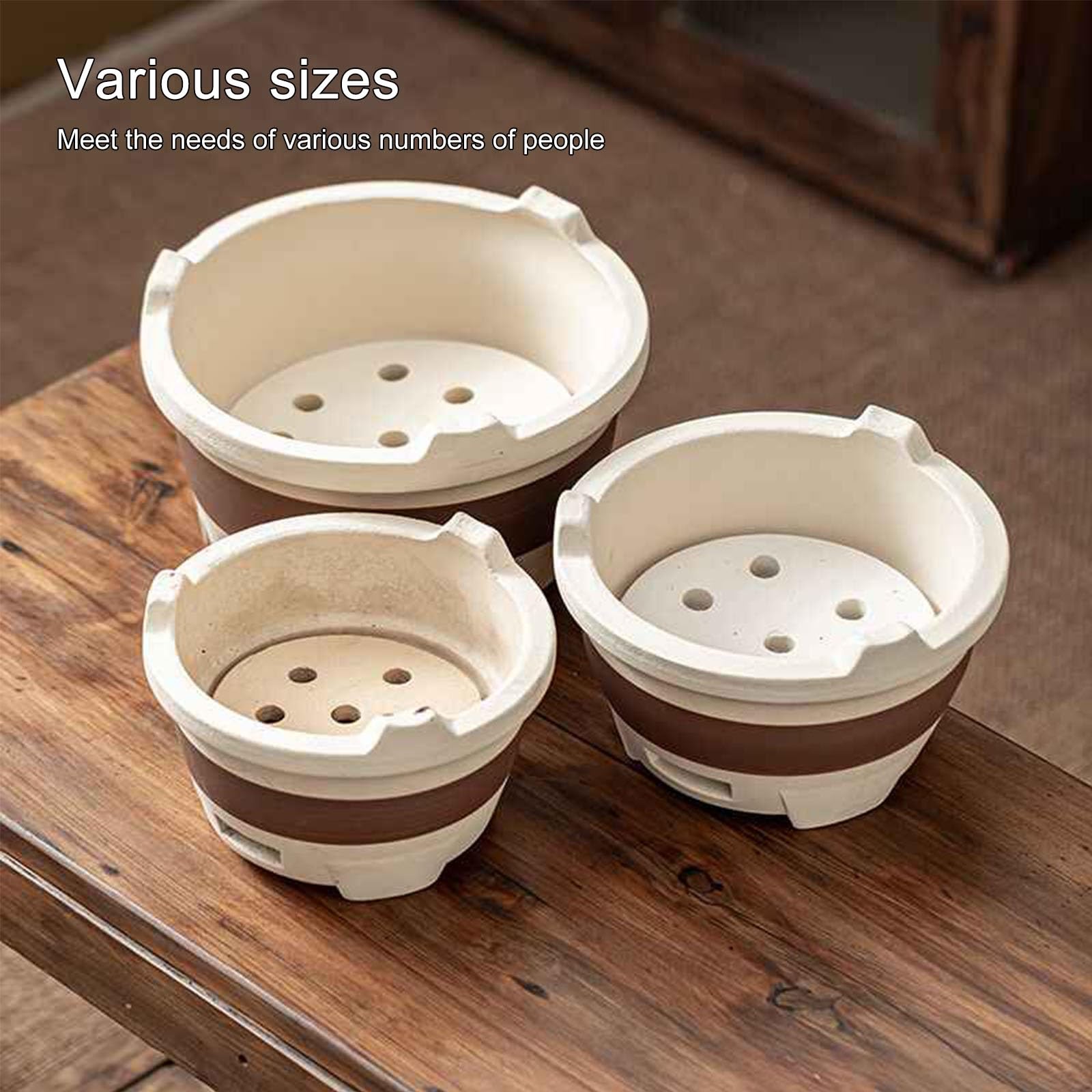 Barbecue Portable au Charbon de Bois pour Cuisiner en Plein air et préparer du thé | Accessoires Inclus | Grande Taille idéale pour Les réunions et Le Camping