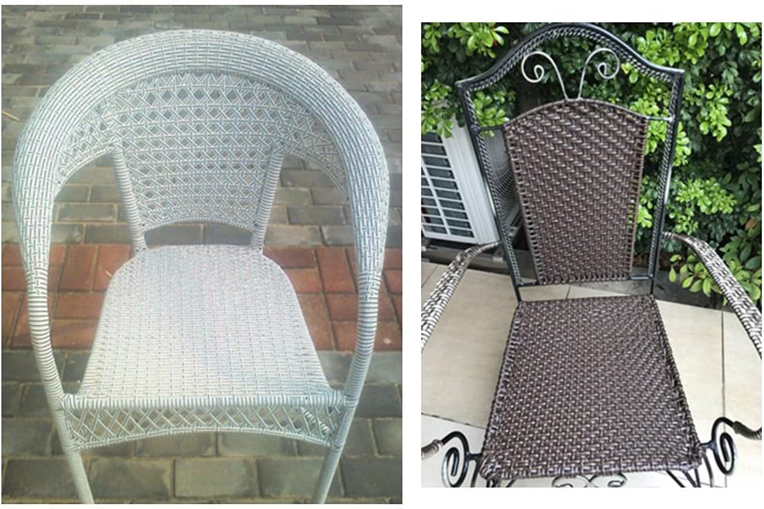 Queenbox 8mm 196.8ft Flat Synthetic Rattan Material, Plastic Wood Wicker Weaving Repair Furniture Kit for Table Storage Basket Chair Fixing, P05