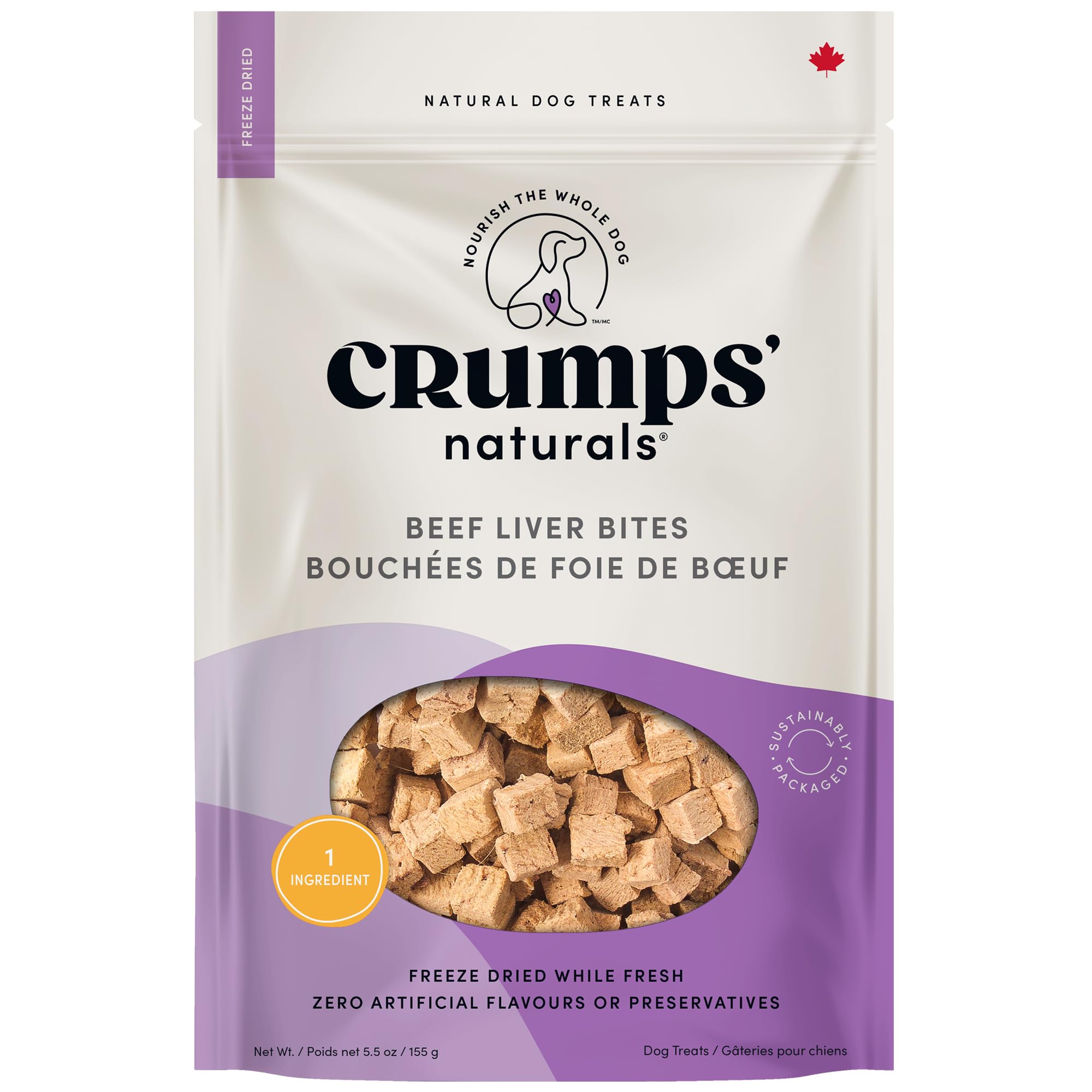 Crumps Naturals Beef Liver Bites