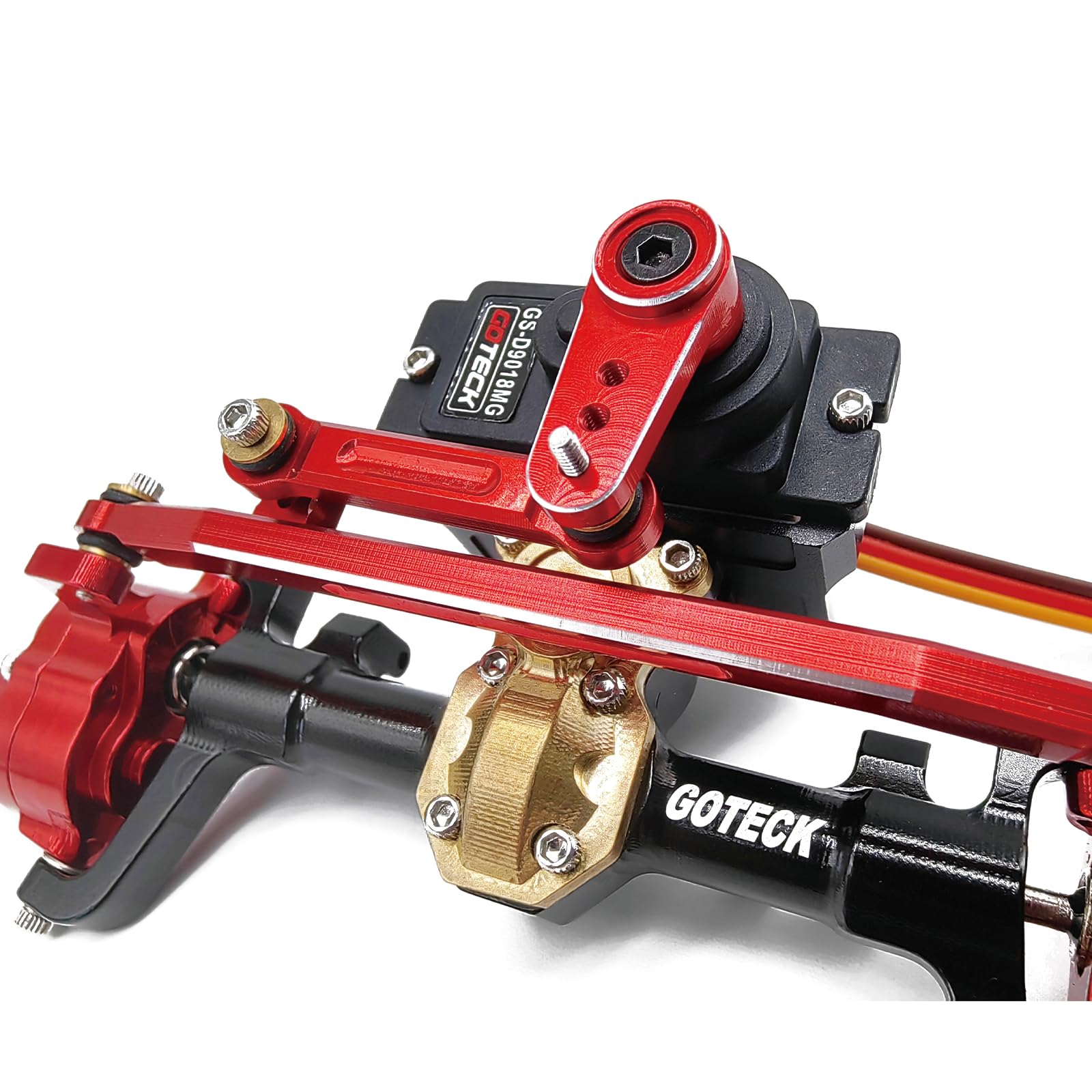 GOTECK High-Torque Micro Servo & Mount Kit – Perfect Upgrade For SCX24 RC Crawlers