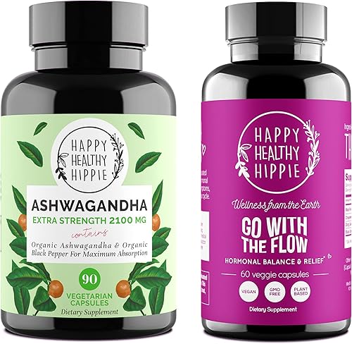 Go with The Flow Bundle paquete de 2 - Ve con The Flow Ashwagandha