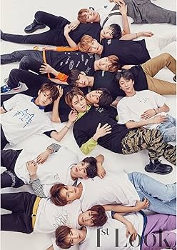 Seventeen Poster Kpop Idol Group Posters Wall Art Poster Prints
