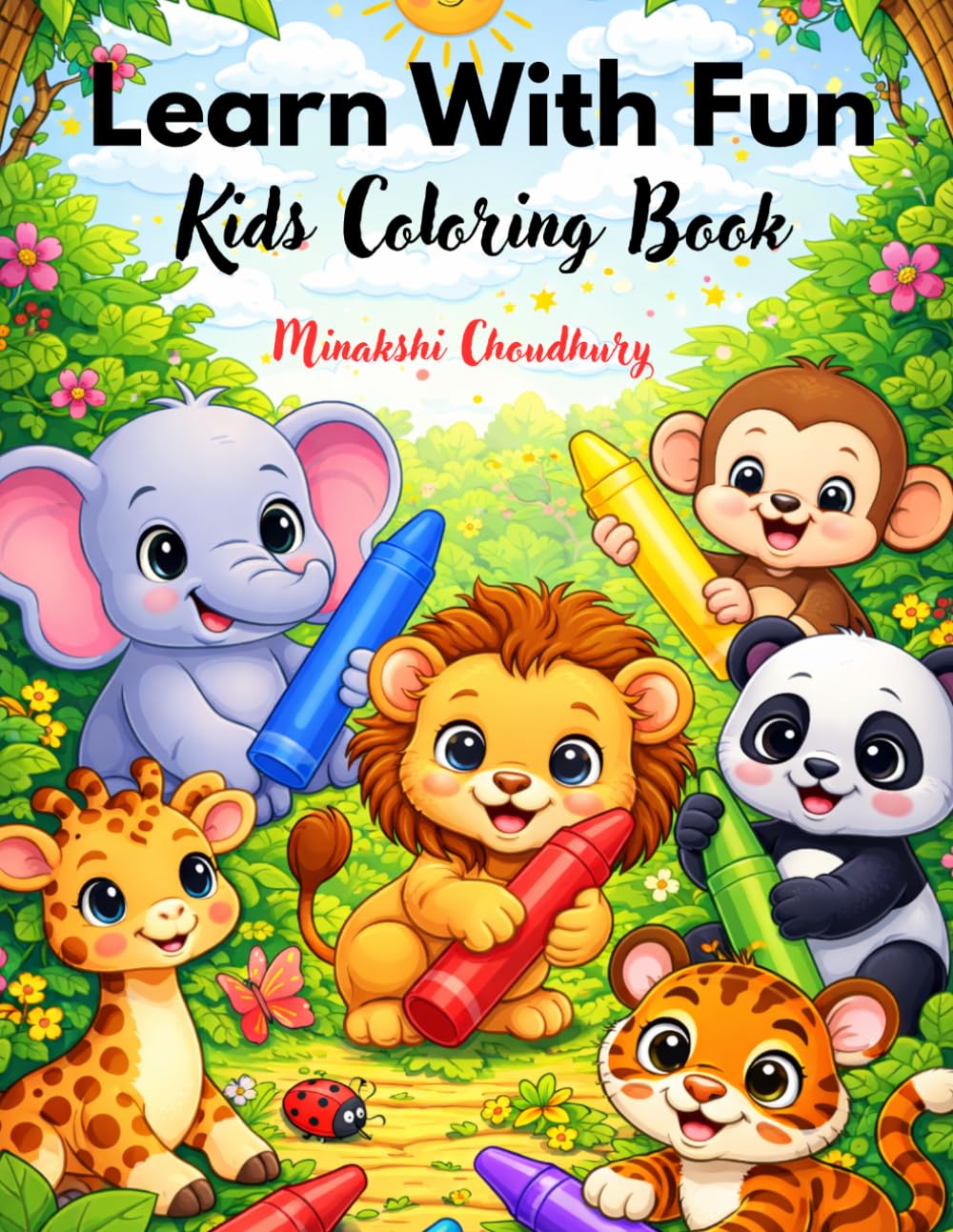 Learn With Fun: Kids Coloring Book