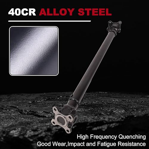 Vista 41 de Bapmic Conjunto de eje de transmisión delantero compatible con Jeep Grand Cherokee 4.0L L6 2002, 2003, 2004, repuesto # 65-9767, 52105884AA