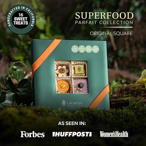 Miniatura 3 de Laumière Gourmet Fruits - Superfood Parfait Collection - Cesta de regalo saludable - Recetas nutritivas con súper alimentos frutas y frutos secos -