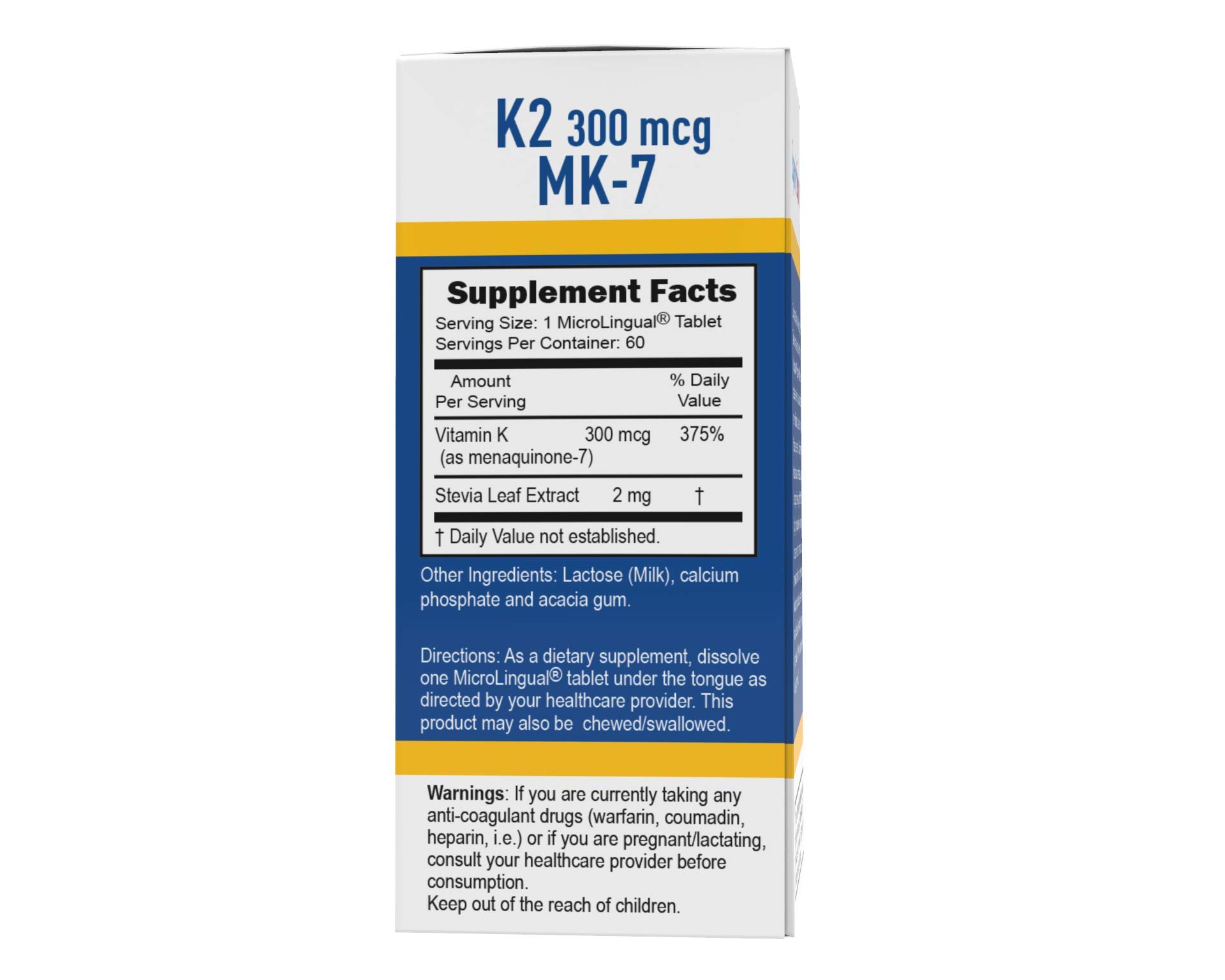 Superior Source Vitamin K2 MK7 (Menaquinone7), 300 mcg, Quick