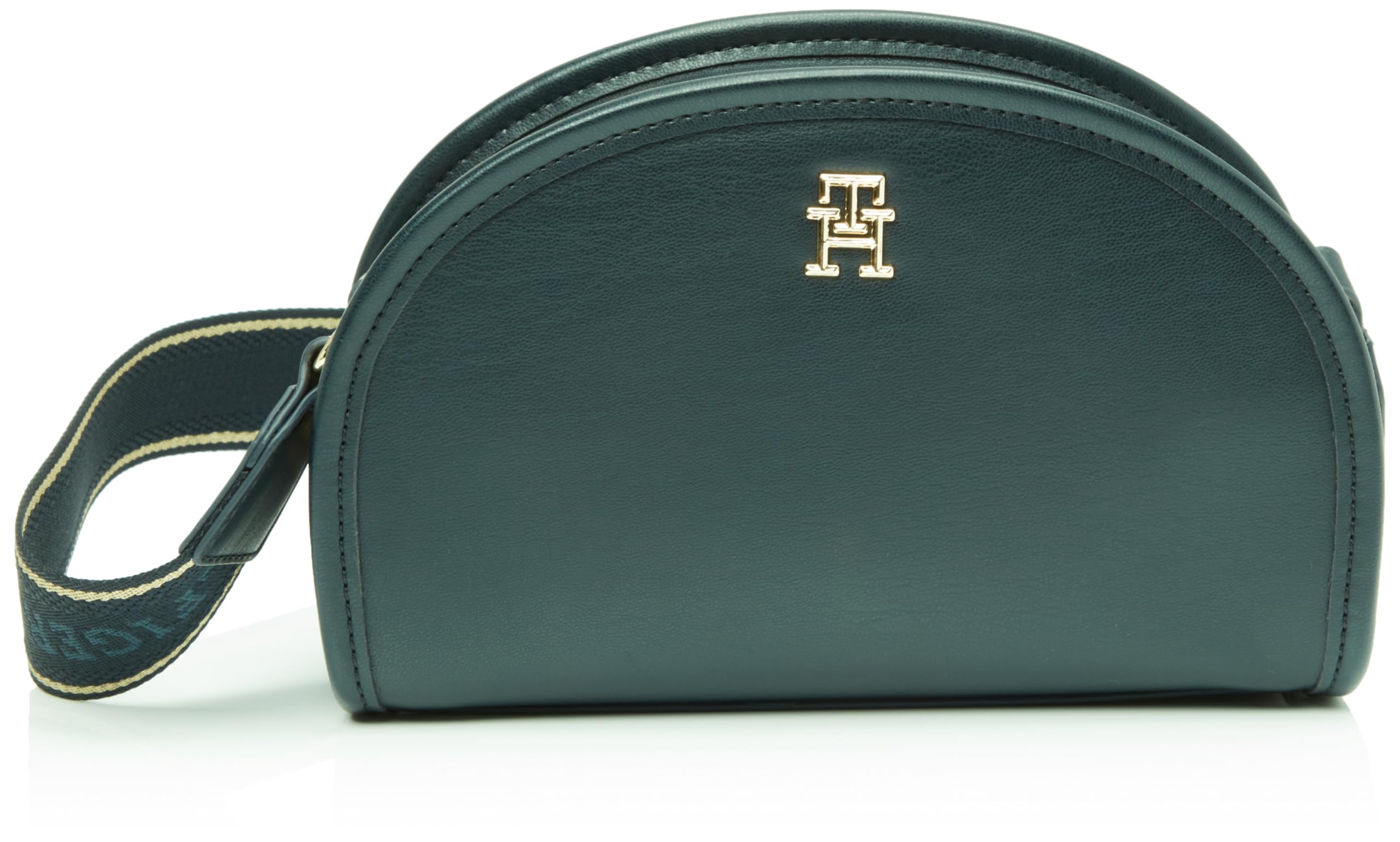 Tommy Hilfiger, Women'S, Th Monotype Half Moon Camera Bag, Blue, One Size