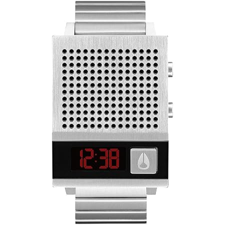 Nixon Orologio Digitale Uomo con Cinturino in Acciaio Inox A1266-000-00 :  Amazon.it: Elettronica