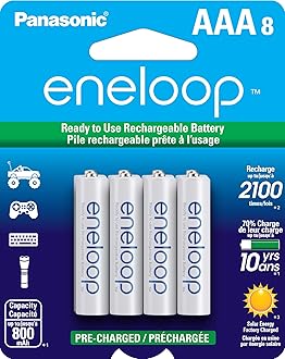 EneloopPanasonic BQ-CC55KSBHA Advanced pro & BK-3MCCA8BA AA 2100 Cycle Ni-MH Pre-Charged Rechargeable & BK-4MCCA8BA AAA 2100 Cycle Ni-MH Pre-Charged Rechargeable