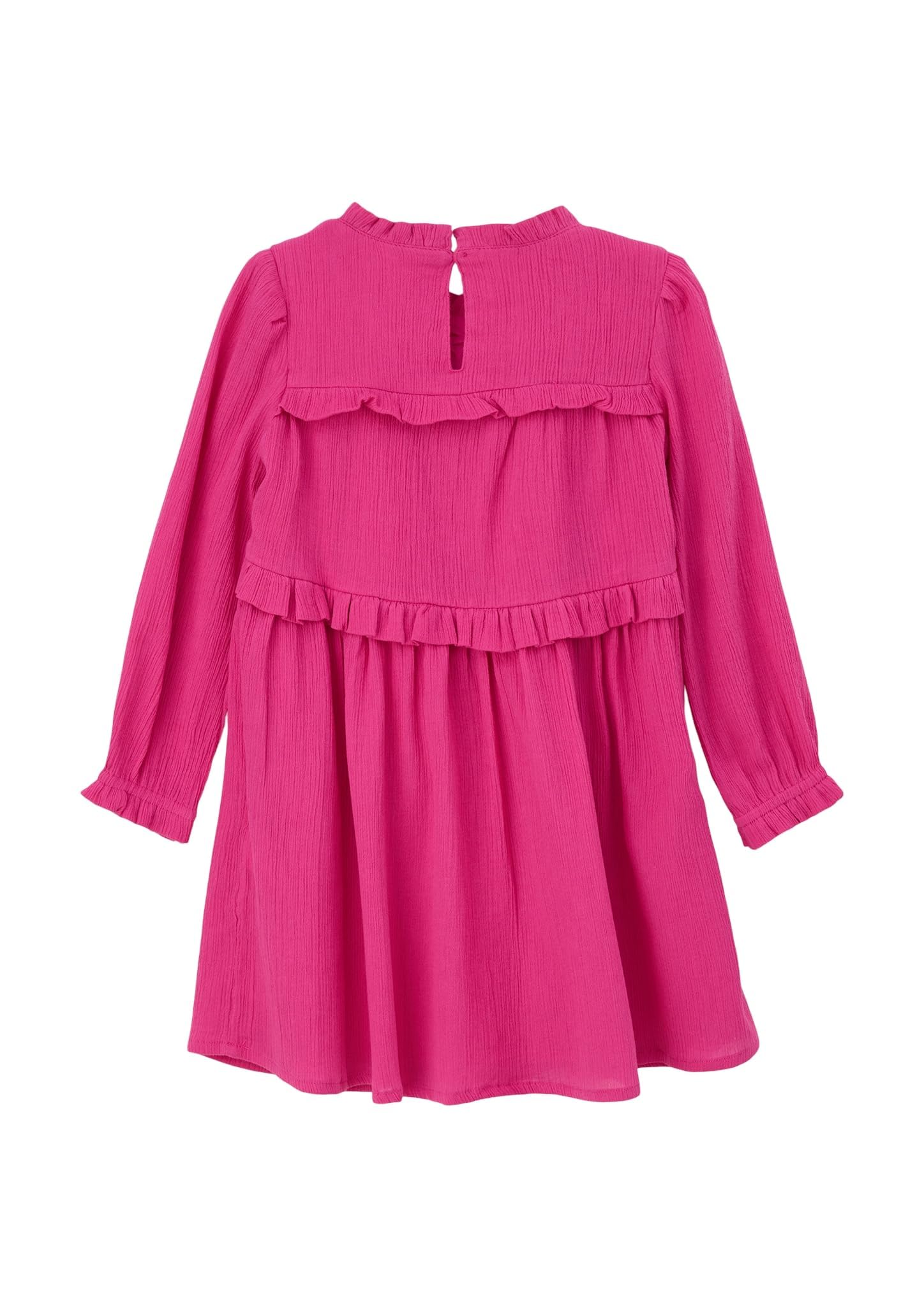 S.oliver Mädchen 4470 Pink Kleid Lang Kleid Lang, 92