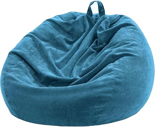 Miniatura 21 de Nobildonna Funda para Silla Puf de 3 pies (Sin Relleno) 35"×43" Silla Puf Grande de Almacenamiento de Animales de Peluche Lavable Funda para Silla