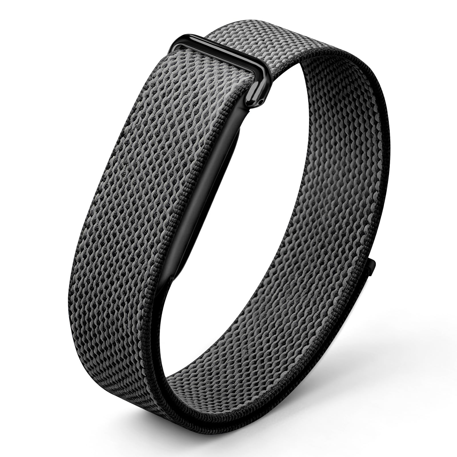 Zspoly Sport Nylon Loop Armband kompatibel mit Google Fitbit Air,Weicher atmungsaktiver Armbandaustausch kompatibel mit Fitness,Mikro-verstellbare Leistungsschleife für Screenless Tracker