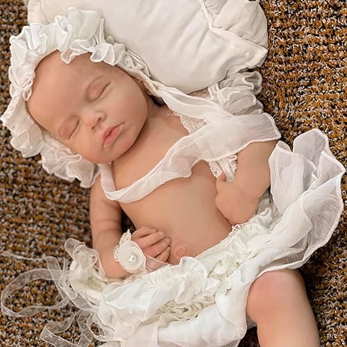 Miniatura 8 de OtardDolls Muñecas Reborn de bebé realistas recién nacidas de 18 pulgadas de silicona suave cuerpo real, lavable con ropa y biberones