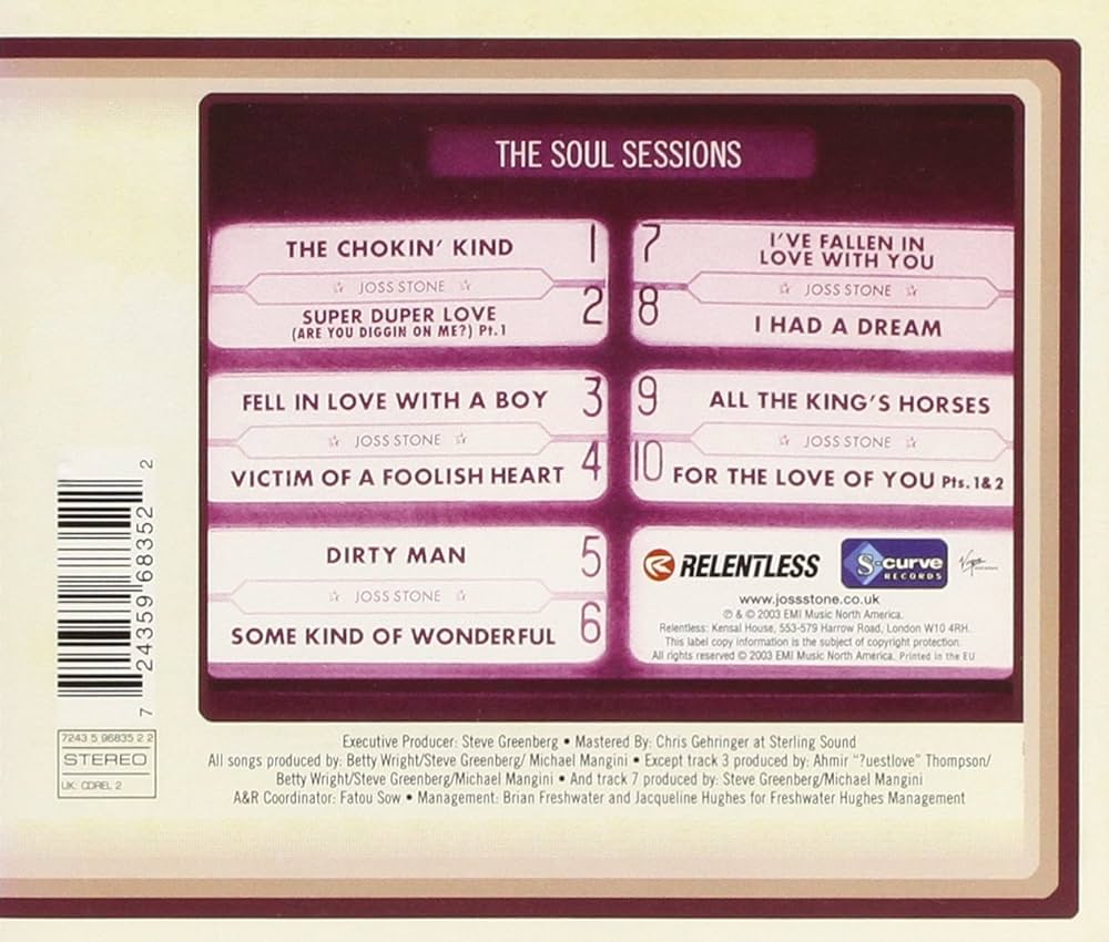 The Soul Sessions: Amazon.co.uk: CDs & Vinyl