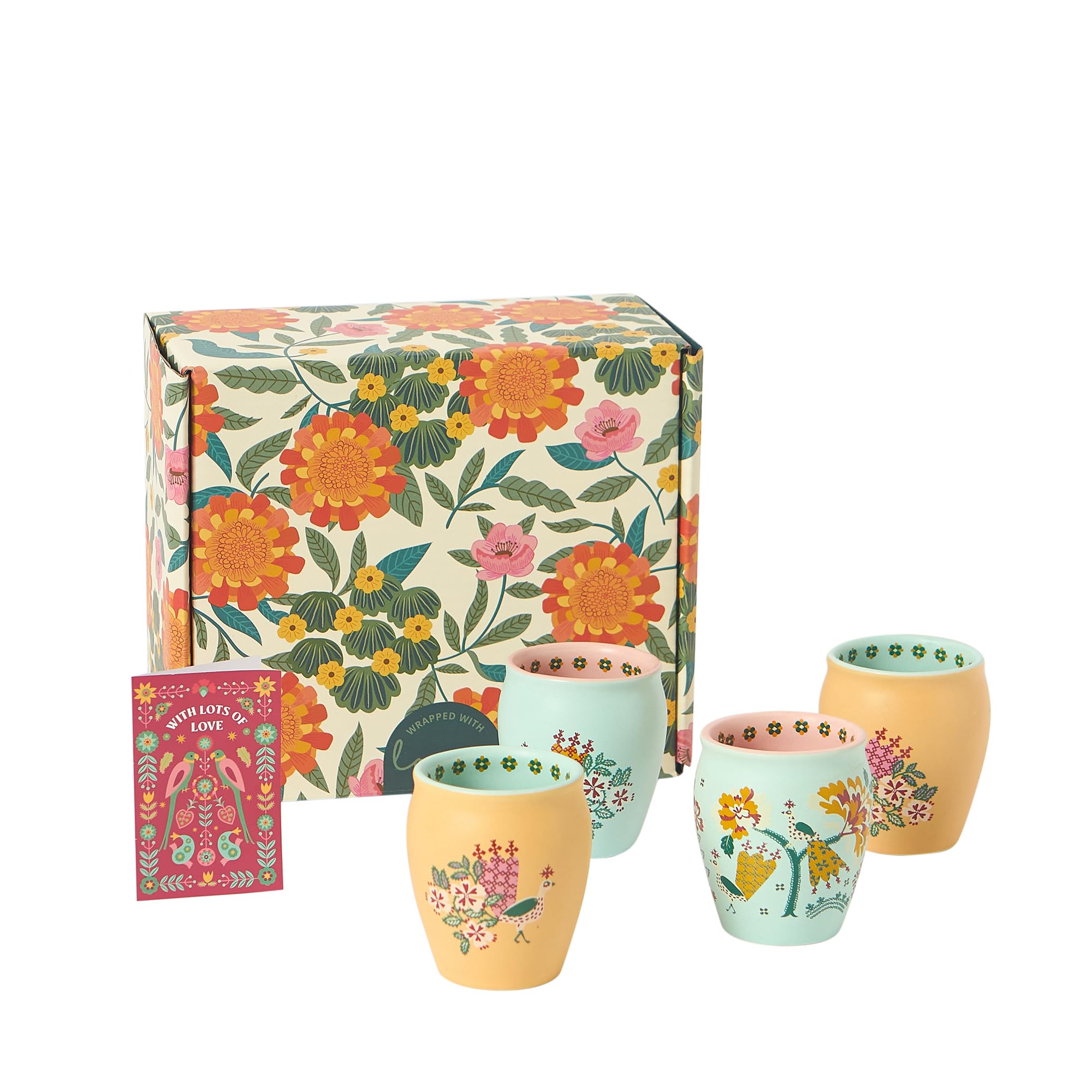 Chumbak Jaipur Gardens Kulhad Gift Box - Set of 4-image-8