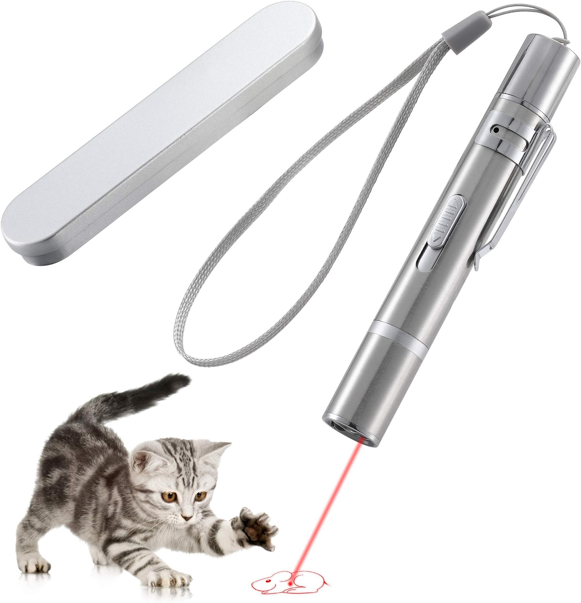 Cat Toys，Rechargeable Interactive Indoor Toys for Cat and Dog，Cat and Dog Playing Training Exercise Toy