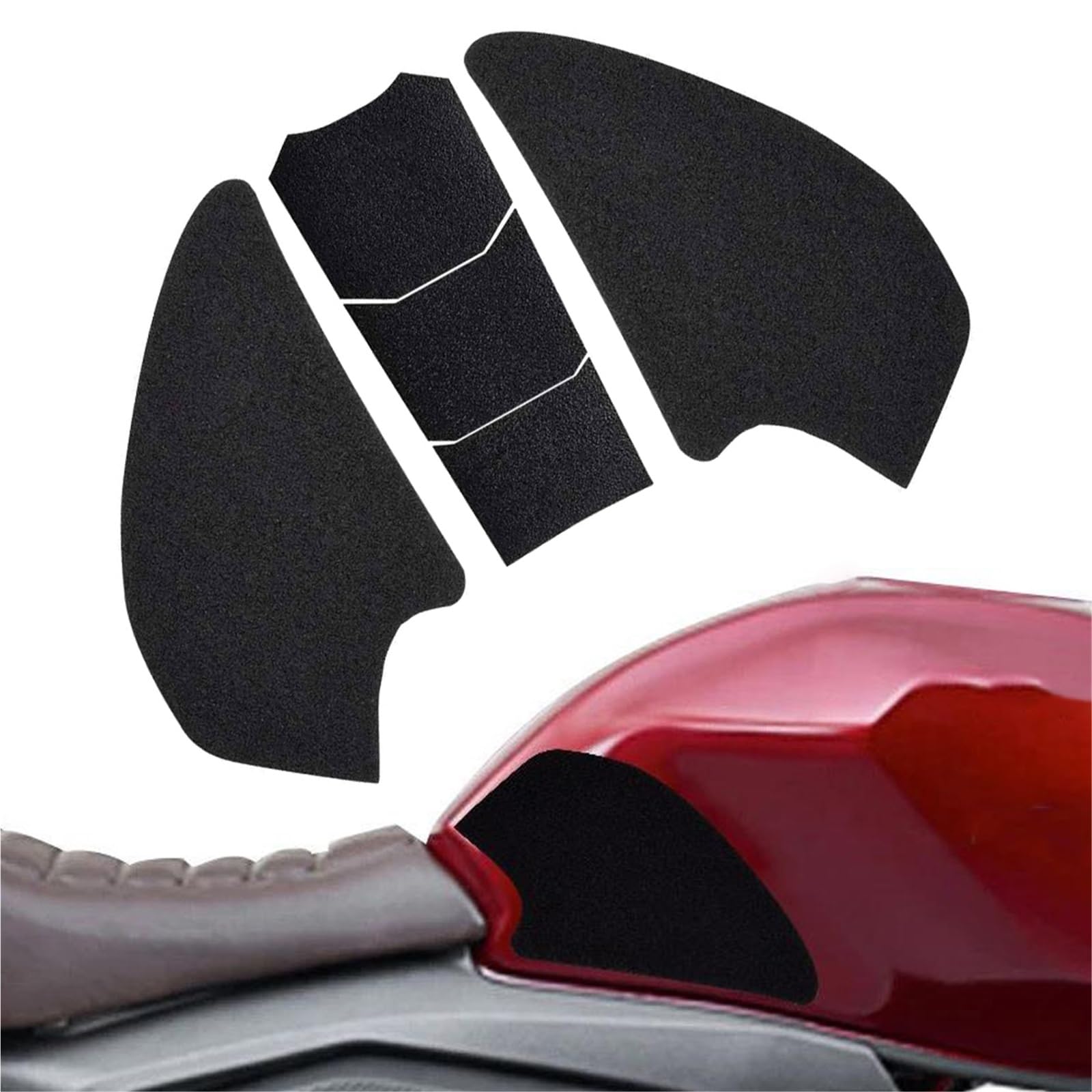 Motorcycle Fuel Tank Pad Protector Stickers Tankpad Traction Decals Knee Grip Cover Set for CB190SS CB 190SS 2019
