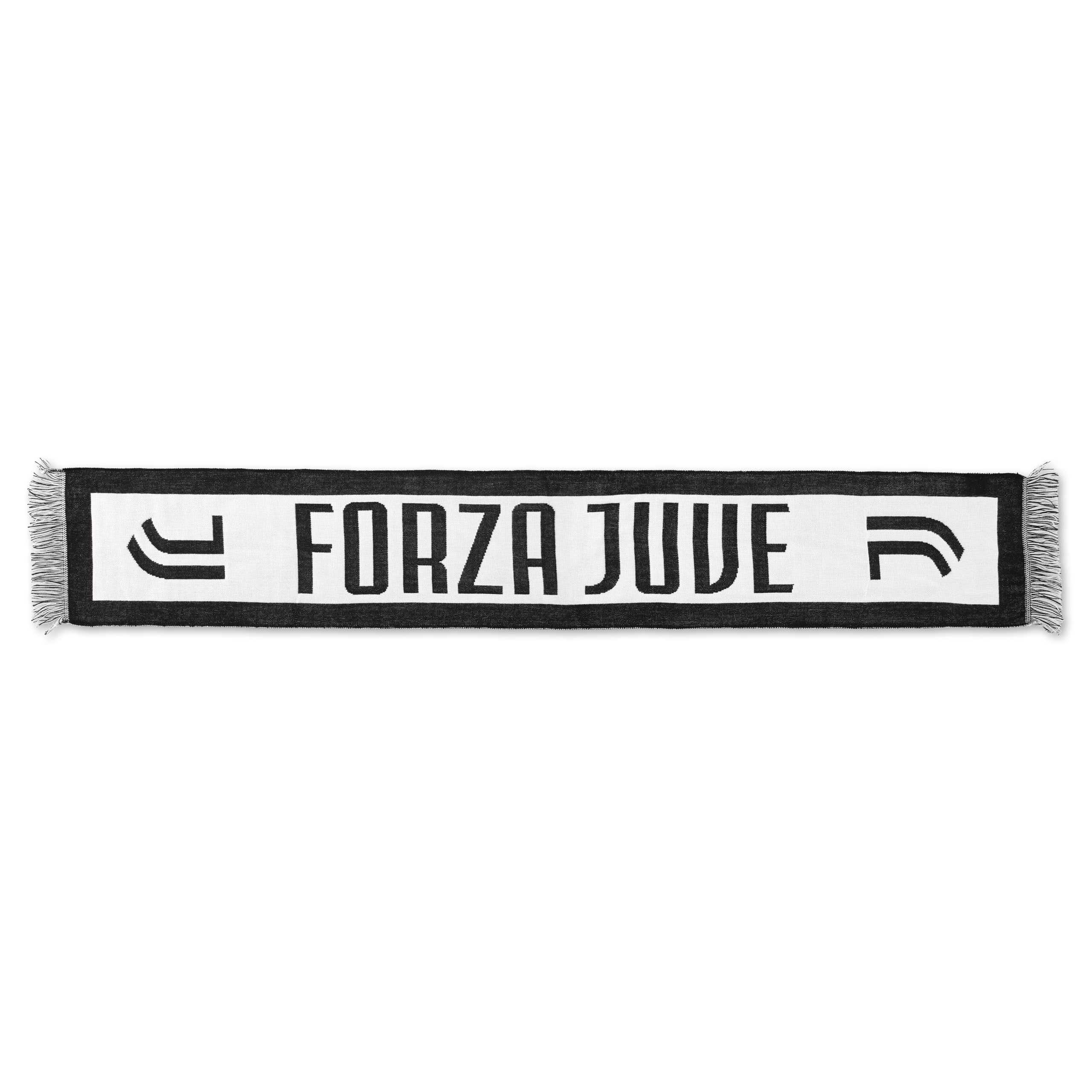 Juventus - Forza Juve Jacquard Scarf - Official Product