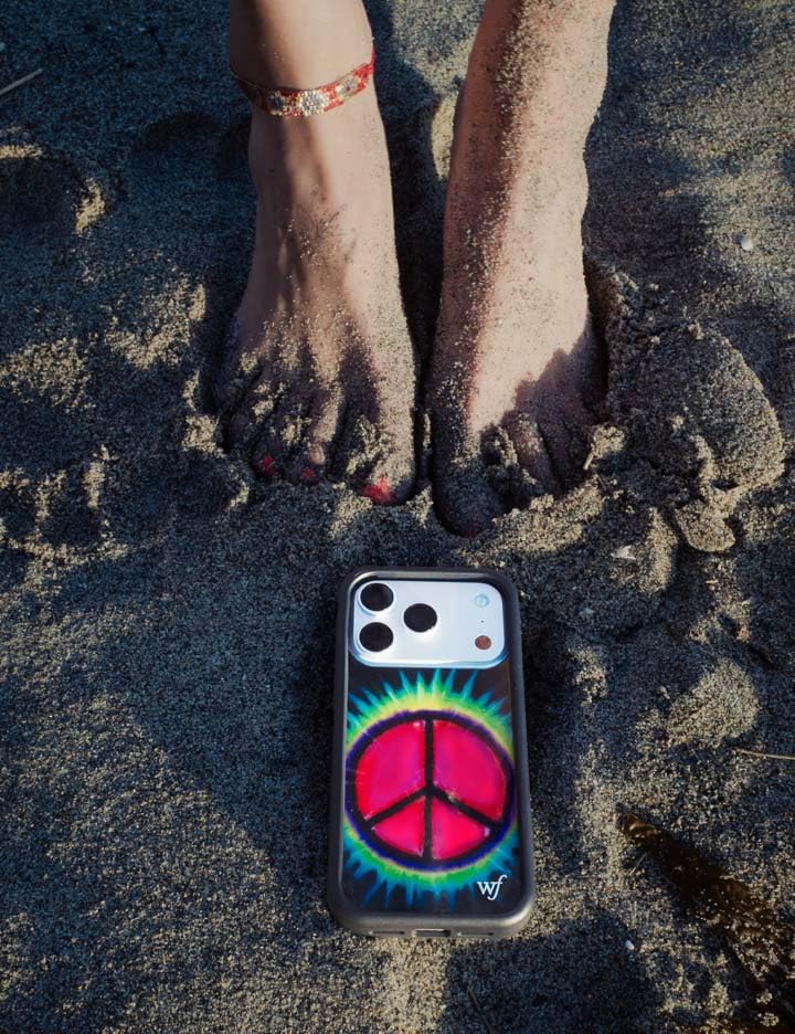 Image of Wildflower Cases - iPhone 17 Pro Max Compatible - Sav Hudson Peace Sign